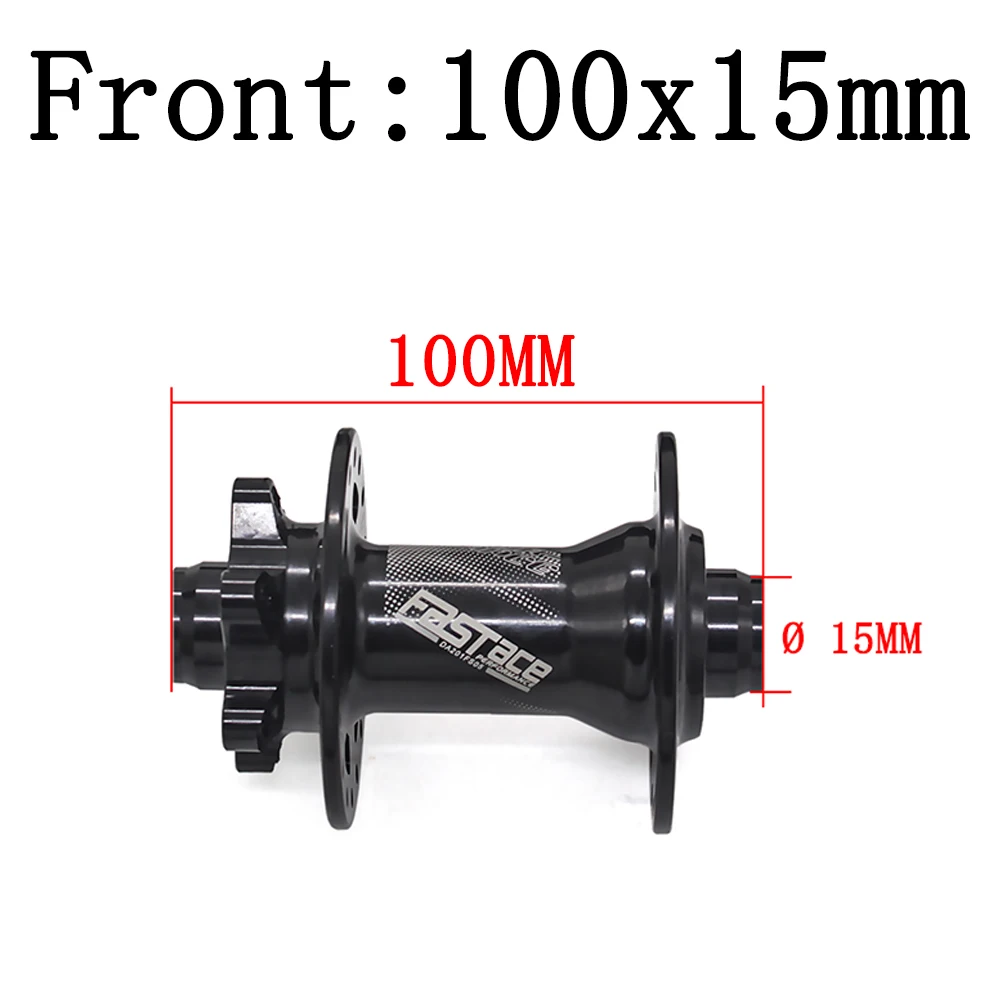 Front 15x100mm FASTACE DA201 F/R XT M8100 M7100 FH BH концентратор 32H 100x15 мм 110x15 мм 142x12 мм 148x12 мм E-THRU ось велосипеда 12 Скоростей - Цвет: Front 15x100mm