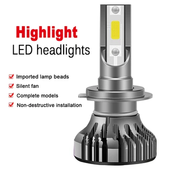 

2pcs Car LED Headlight Bulb Fog Light H11 9006 HB4 9005 HB3 H4 H7 H8 H1 for ford focus 2 mk2 3 mk3 fiesta mk7 mondeo mk4 4 mk5