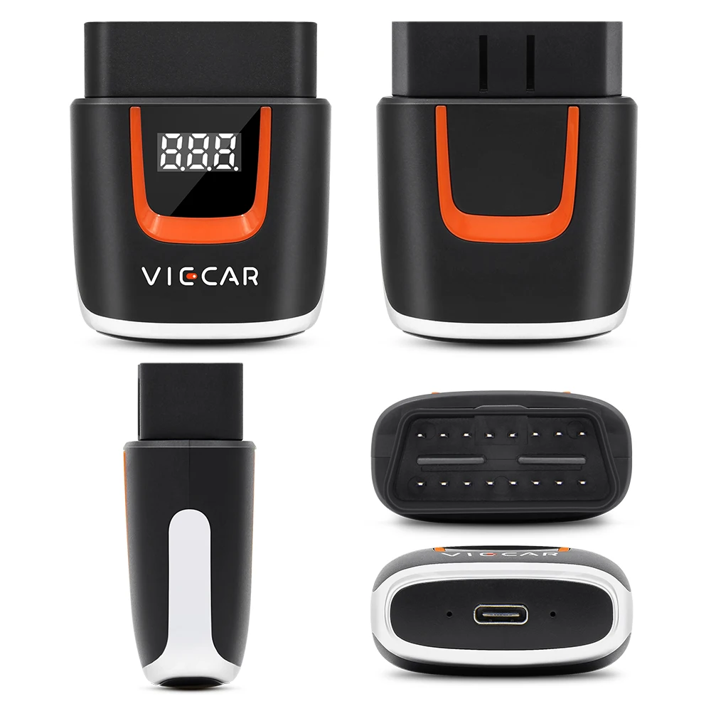 Поддержка Android/iOS/Windows/Symbian лучше, чем 327 Viecar VP004 VP002 OBD2 EOBD код ридер 18F25K80 чип диагностический инструмент