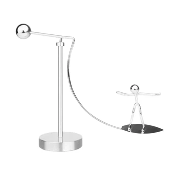 

Balance Ski Surfing Tumbler Creative Desktop Physical Balance Small Model Decompression Gravity Rotating Toy