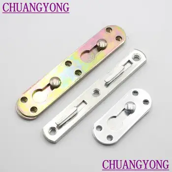 

Large thick round iron bed furniture hanging fob code bed hinge connecting the hook member fitting Bed hinge hanging code