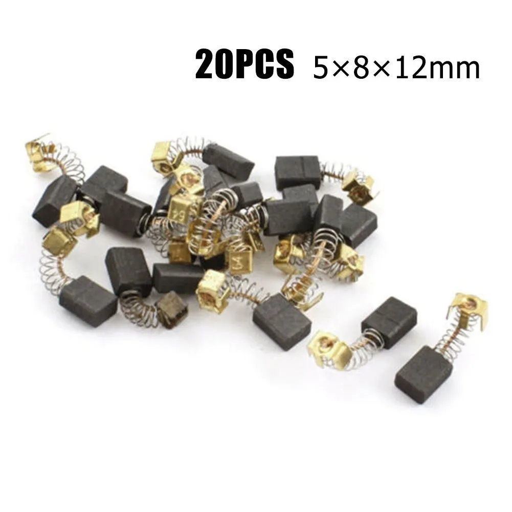 20Pcs Power Tool Carbon Brushes For Makitas Electric Motor CB85 CB57 CB64 191627-8 Graphite Brush 5x8x12mm