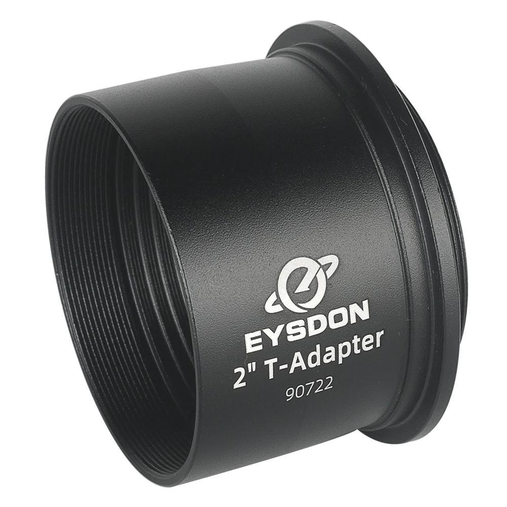 EYSDON 2 망원경 T 튜브 어댑터(2 필터 스레드 + M42 카메라 T-링 포함)