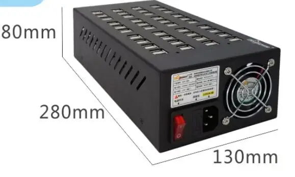 80 Ports 110V Fanshu usb зарядная станция 22 40 60 80 100 порты USB станция концентратор мульти порт настольное зарядное устройство для Galaxy iphone IPad Xiaomi - Тип штекера: 80 Ports 110V