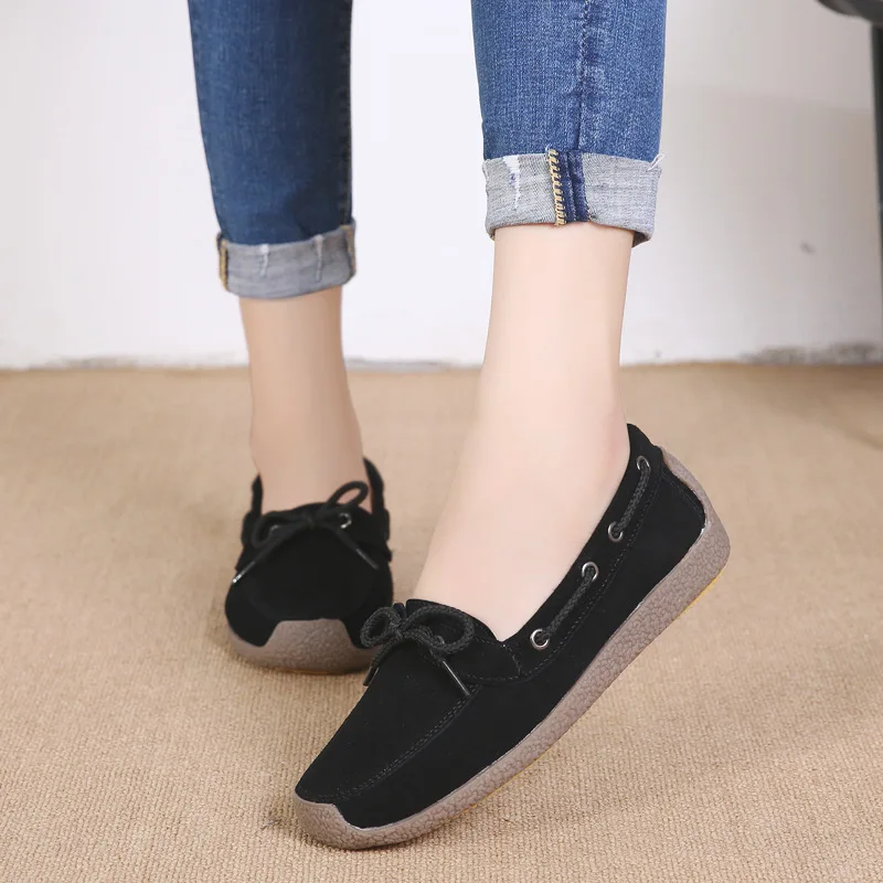 

Solid Round Toe Women Basic Low Heel Pumps Cross-tied PU Turned-over Edge Slip-On Single Shoes Casual With Ladies Pumps