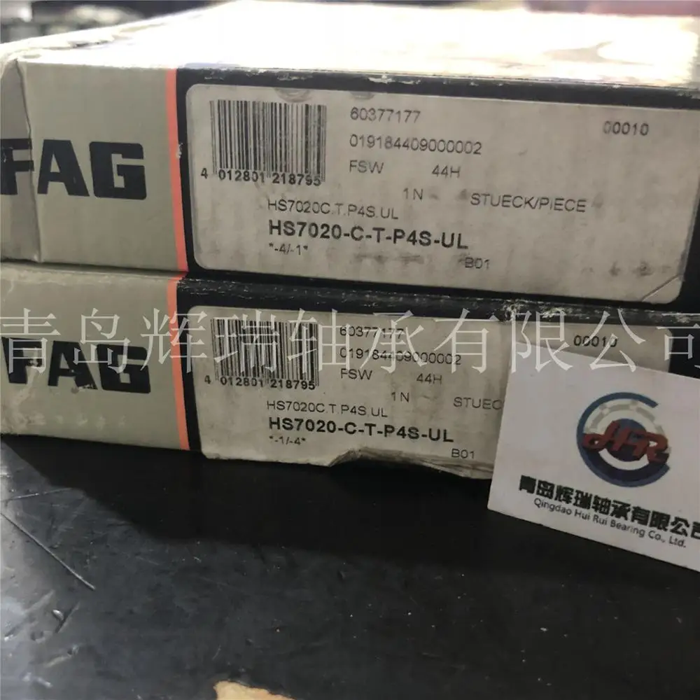 FAG подшипник HS7020-C-T-P4S-UL точность механического инструмента шпиндель подшипника