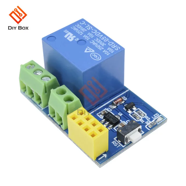 DC 5V ESP8266 ESP-01S 1 Channel Wireless Wifi Relay Module Remote App Control Switch for Arduino DIY Smart Home 5