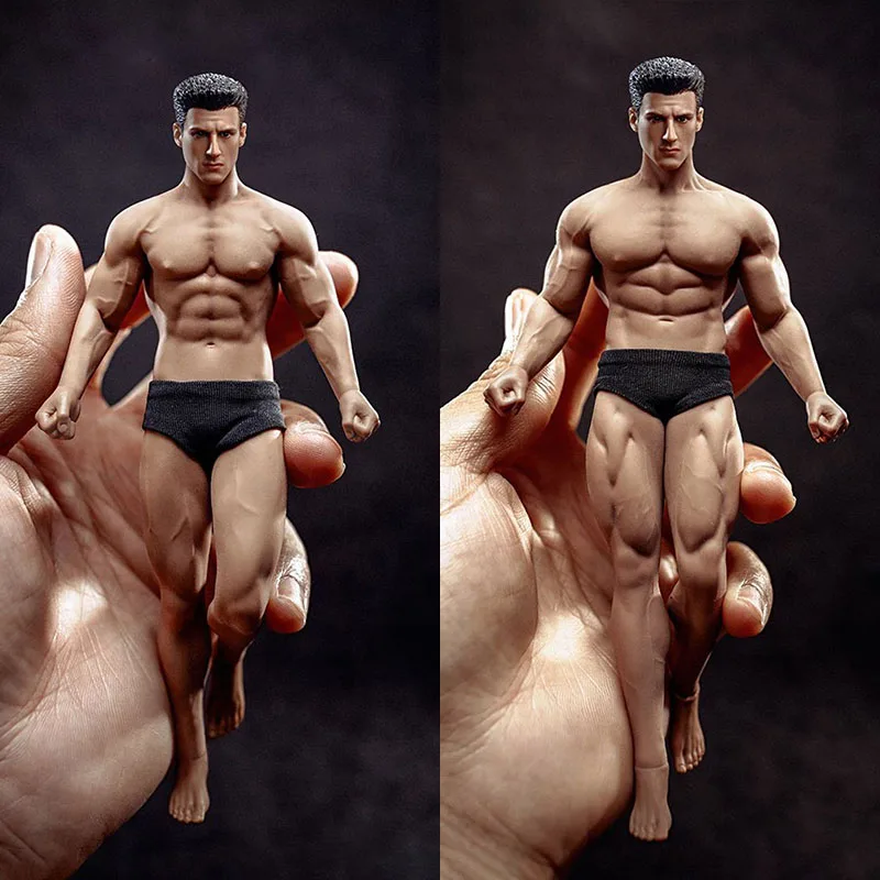 

TBL PH2019-TM01A TM02A 1/12 Scale Male Suntan Seamless Body with Head Sculpt 6-inch Man Super Flexible Action Figure Model