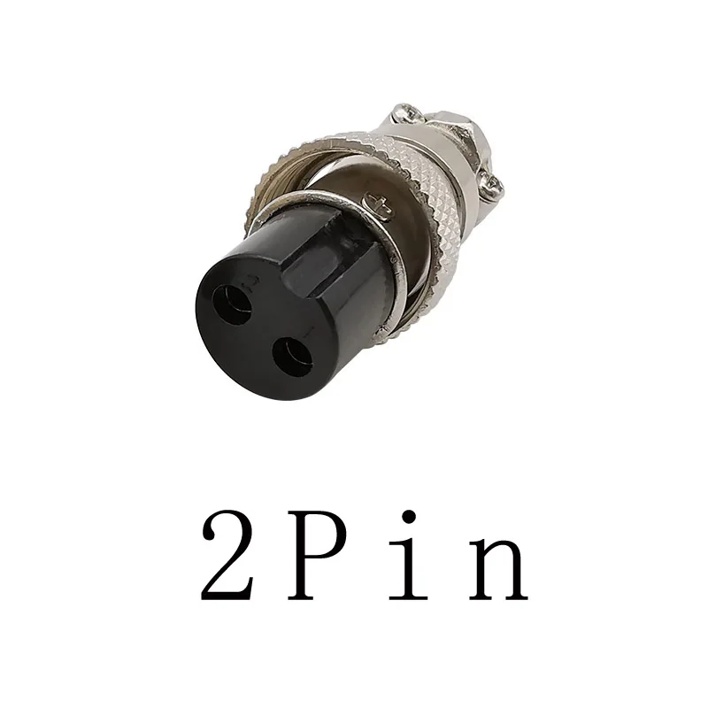 1/2/5Pcs GX16 Aviation Panel Mount 16mm Wire Connector GX16 2/3/4