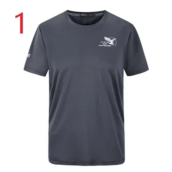 

Fitness short-sleeved men loose summer quick-drying running T-shirt sweat-absorbent breathable outdoor
