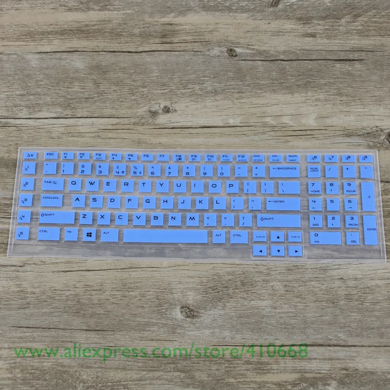 Силиконовый защитный чехол для клавиатуры Dell Alienware AREA-51M области-51 17 R3 M17 M15 17r5 15r4 r3 17,3 15,6 дюймовый ноутбук