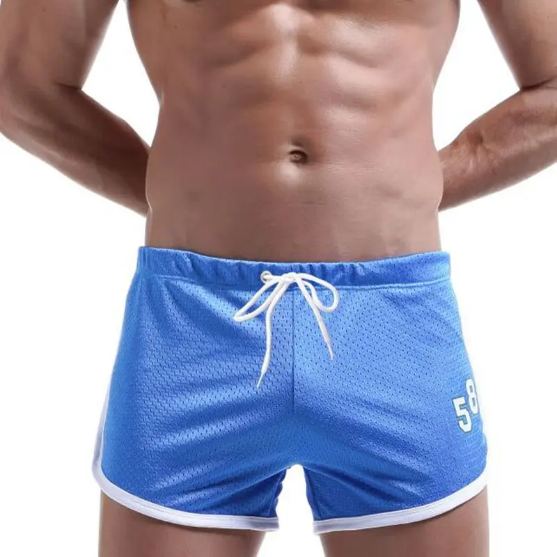 

MEN'S Beach Pants Europe And America Quick-Dry Sports Shorts Men Casual Breathable Loose-Fit Track And Field Shorts Large Size