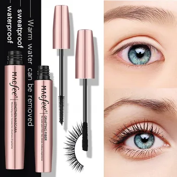 

Mascara Waterproof Black Long Fashion Long Curling Makeup Eyelash Black Waterproof Fiber Mascara Eye Makeup Tool Y815