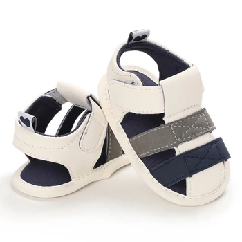 

Newborn Baby Boys Fashion Summer Soft Crib Shoes Children Bebe Boys Casual First Walker Anti Slip Shoes Soft Sole Sneaker 2020