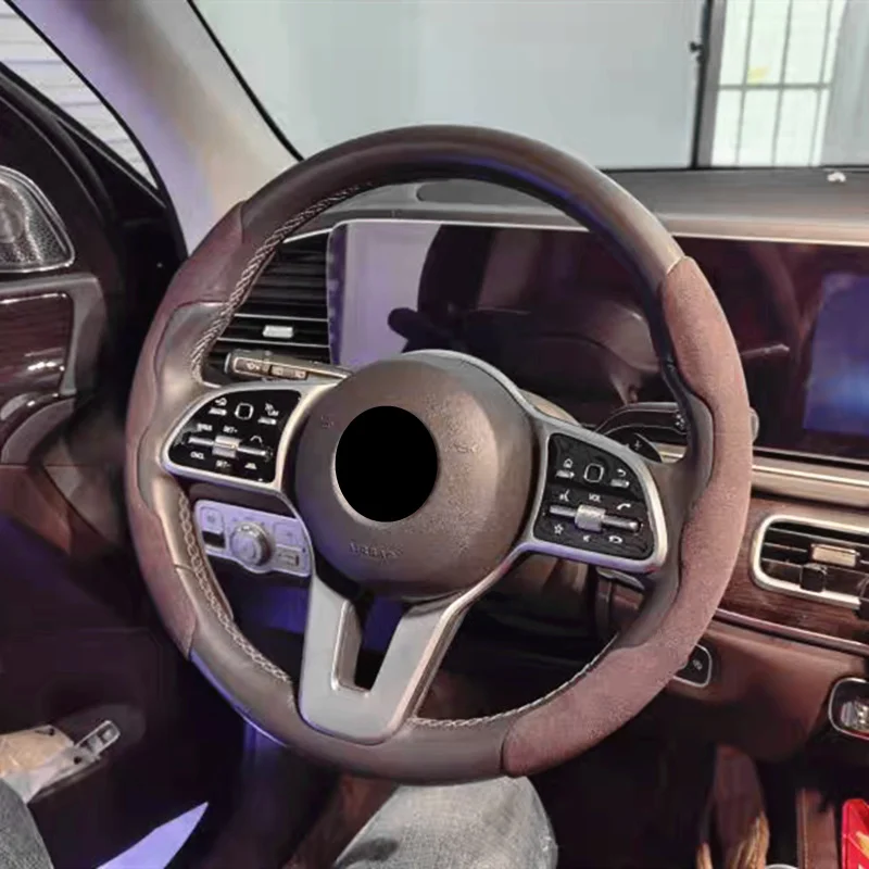 Для Mercedes W203 W204 W211 W124 W212 W213 GLA GLB GLC аксессуары 2 шт. Alcant-роскошный защитный чехол на