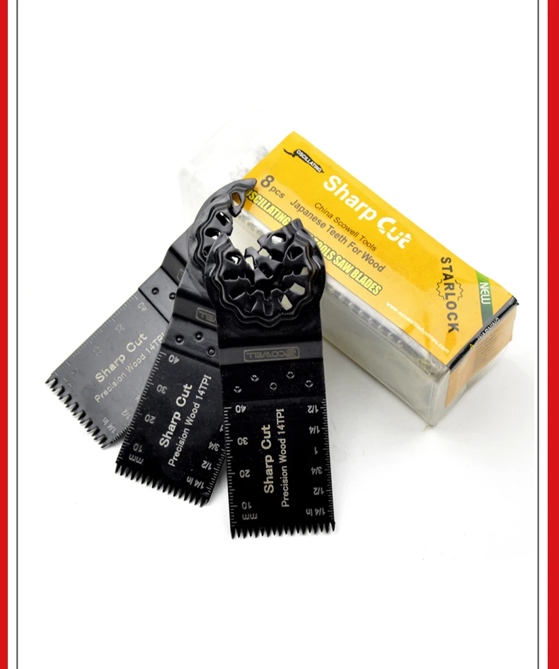 Japan teeth starlock saw blade 9