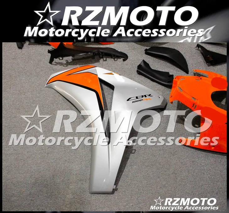 ABS мотоцикл обтекатель комплект для HONDA CBR1000RR 2008-2011 год кузов литья под давлением Магазин № 1009