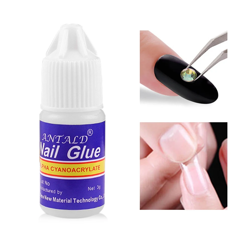 

5Pcs/Pack Nail Glue Fast-dry Adhesive For Nail Gems Jewelry Rhinestone Decoration Accessories False Nail Tips Manicure Tools