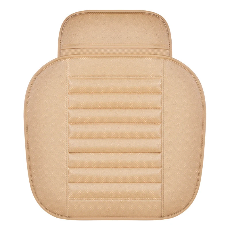 Универсальная кожаная подушка для сиденья автомобиля, четыре сезона, водонепроницаемая подушка для салона автомобиля C66