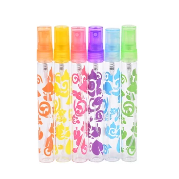 

6Pcs 10ml Rose Crystal Cut Glass Perfume Spray Bottles Atomizer Refillable Empty perfume bottles with spray