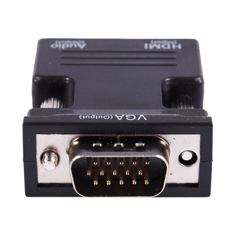 1080P HDMI Женский к VGA Мужской кабель аудиовыхода конвертер адаптер