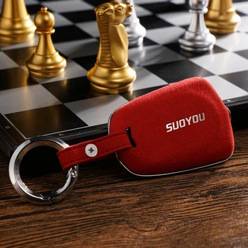 

Car Key Case Protector Key Holder For Cadillac DTS STS ELR CT5 XT6 2014 2015 2016 2017 2018 Remote Key Cover fob house key skin