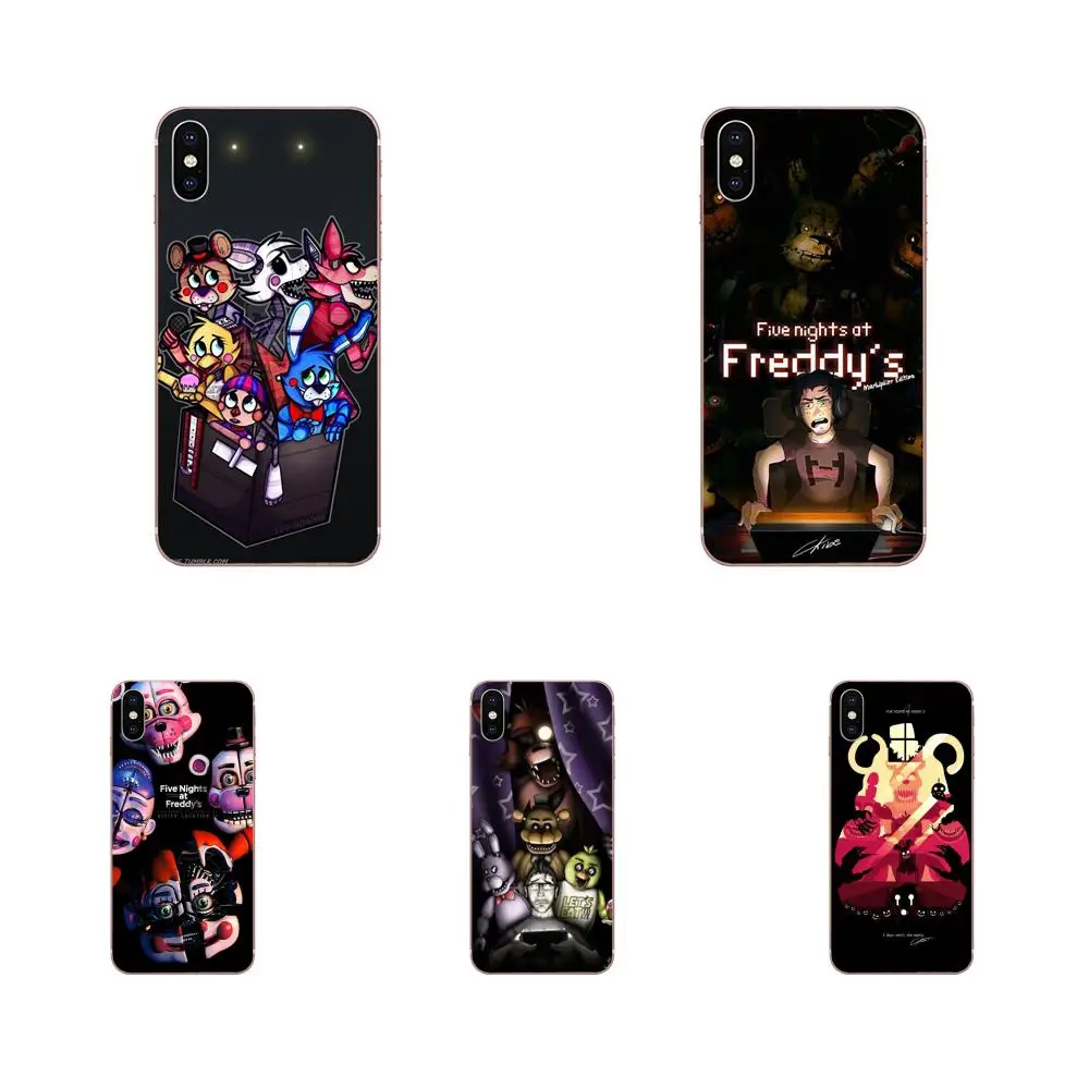 Игра Five Nights At Freddy's Fnaf для Apple IPhone X XS Max XR 4 4s 5 5C 5S SE 6 6S 7 8 Plus силиконовый чехол |