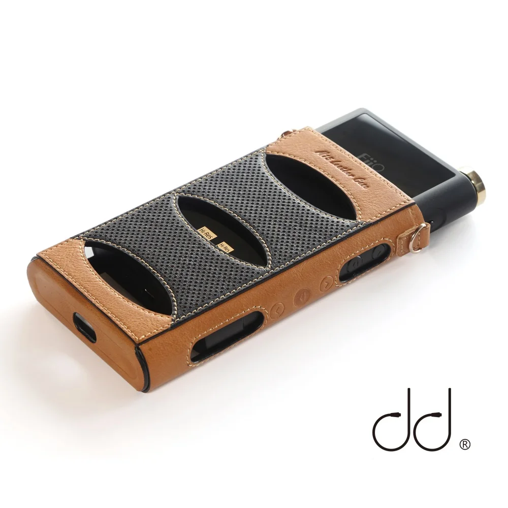 US $54.99 DD ddHiFi CM15 Leather Protective Case for FiiO M15 Music Player with free Knob Cover and Lanyard
