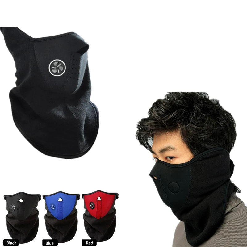 

Motorcycle Half Face Mask Wind Protection Cover Unisex Ski Snow Cycling Warm Winter Neck Guard Scarf Warm Protecting Mask sports