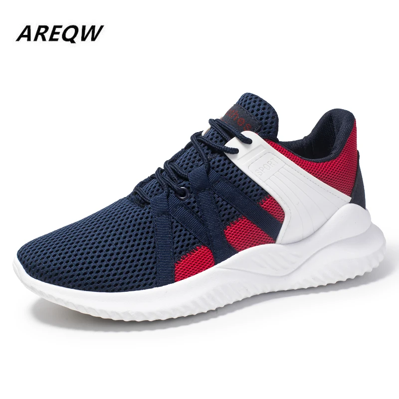 

2019 Fly Woven Sneakers Men's Outdoor Breathable Spring and Autumn Breathable Color Matching Casual Shoes Trend Men's Shoes