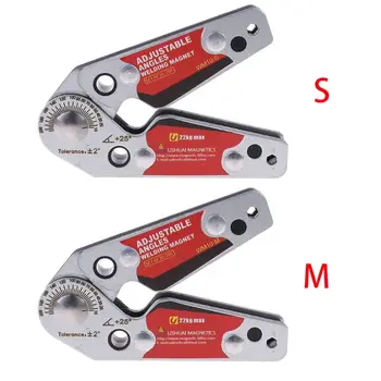 

Adjustable Magnets Welding Locator Magnetic Holder Welding Fixture Corner Clamp Dropship