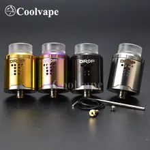 DROP RDA Tank with squonk BF PIN Atomizer vs DROP v1.5 RDA Vape 24mm Rebuildable Dripping Atomizer vs Drop Dead RDA