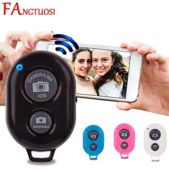 

FANGTUOSI Wireless Shutter remote control Phone Self Timer button camera controller adapter photo control for iPhone Android IOS