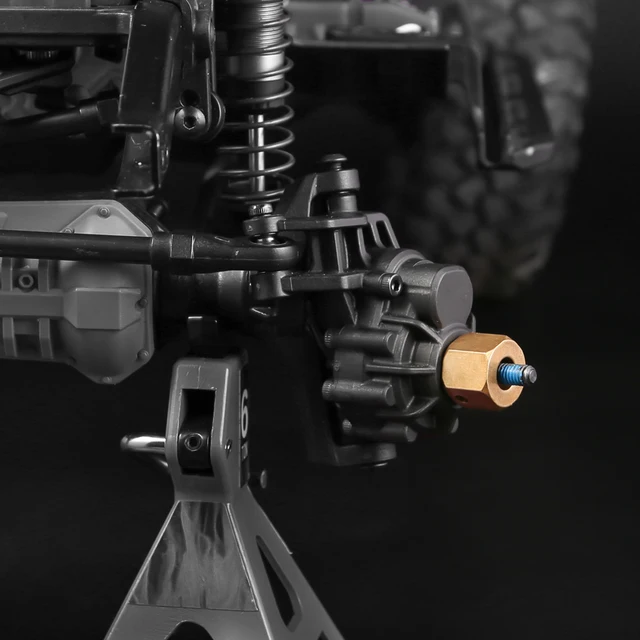 MEREPACCOR 6/8/10/12 MM Heavier Brass 12MM Wheel Hex Extended Adapter for RC Crawler Traxxas TRX4 TRX-4 5