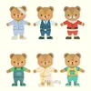 Moulty Magnetic Puzzles Bear Dress up Puzzles With Storage Case Changing 6 Suits Wooden Toys For Kids Professional Dressing Box 4