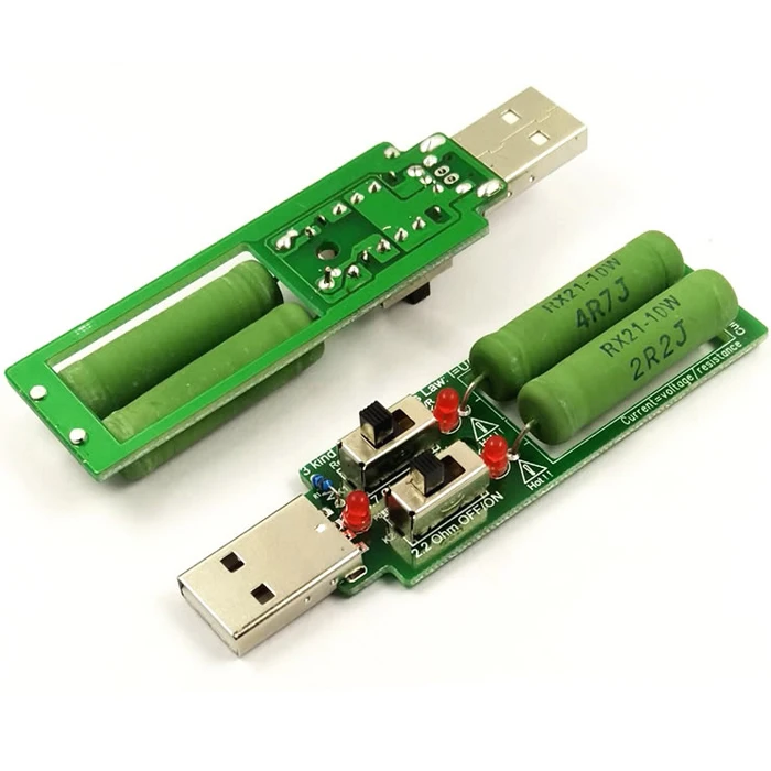 USB-резистор с регулируемой электронной нагрузкой 3 тока 5 В 1 А 2 тестер