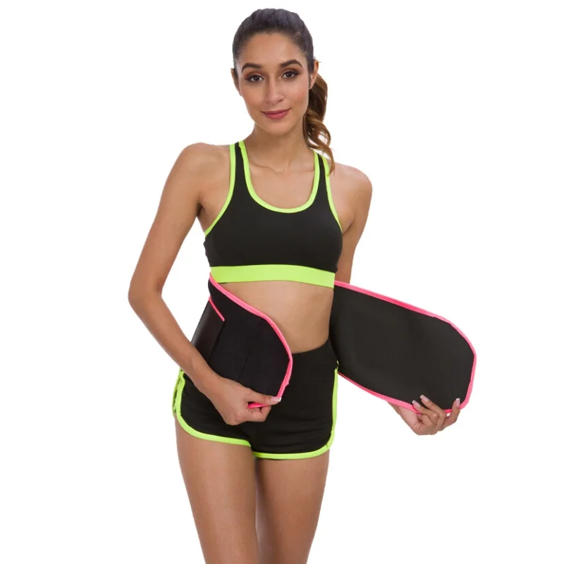 Gym Training Weightlifting Stomach Slim Waistband Shaping Fitness Belt Waist Trimming Belt Slimming Sweat Band