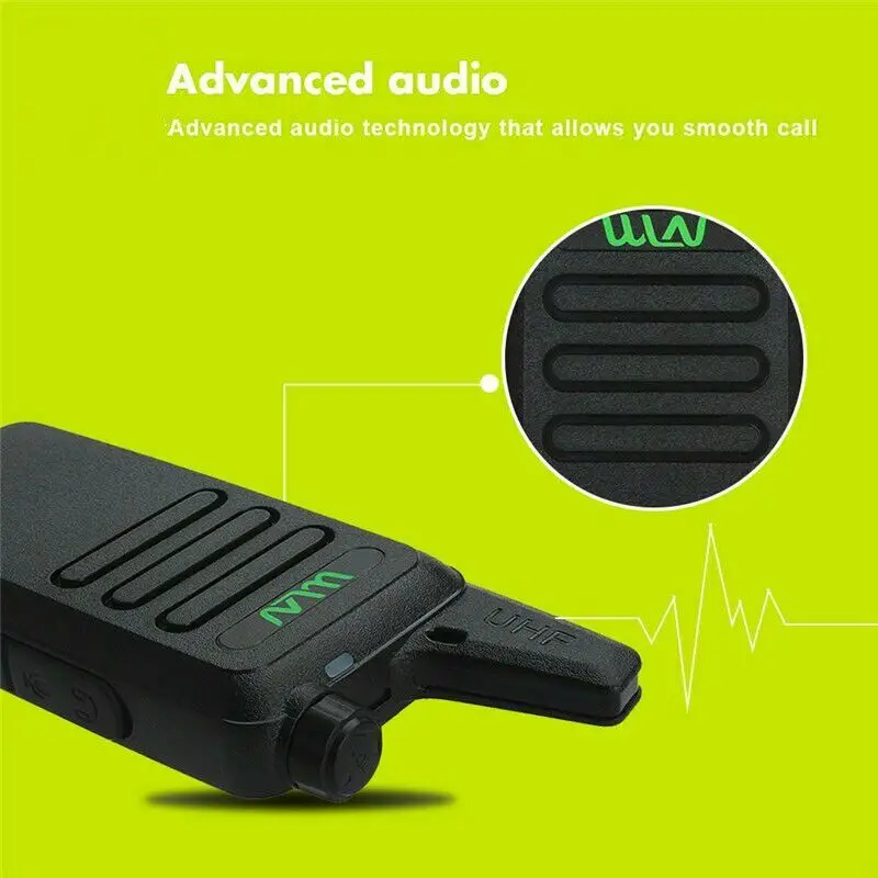 2 шт. мини двухстороннее радио Ручной Kd-C1walkie Talkie сумка Emisora Hf Ricetrasmittenti Vhf УВЧ Kenwood приготовление пищи шеф-повара Radioaficionado