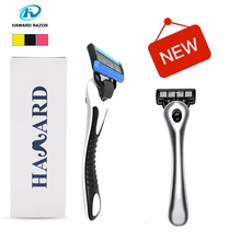 Haward Razor Professional Shaving Razor Men's Manual Shaver For Shaving and Hair Removal (1 Handle+1pc X5-layer Blade)