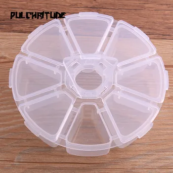

1Pcs 5 Styles Plastic Storage Box Case Organizer Beads Earring Jewelry Container Jewlery Box Display Case