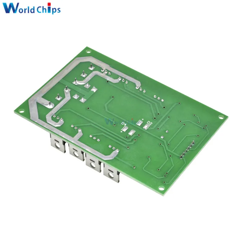 IRF3205 двойной двигатель постоянного тока драйвер платы h-мост DC двигатель модуль MOSFET IRF3205 12 В 24 В 10A пик 30A с функцией тормоза