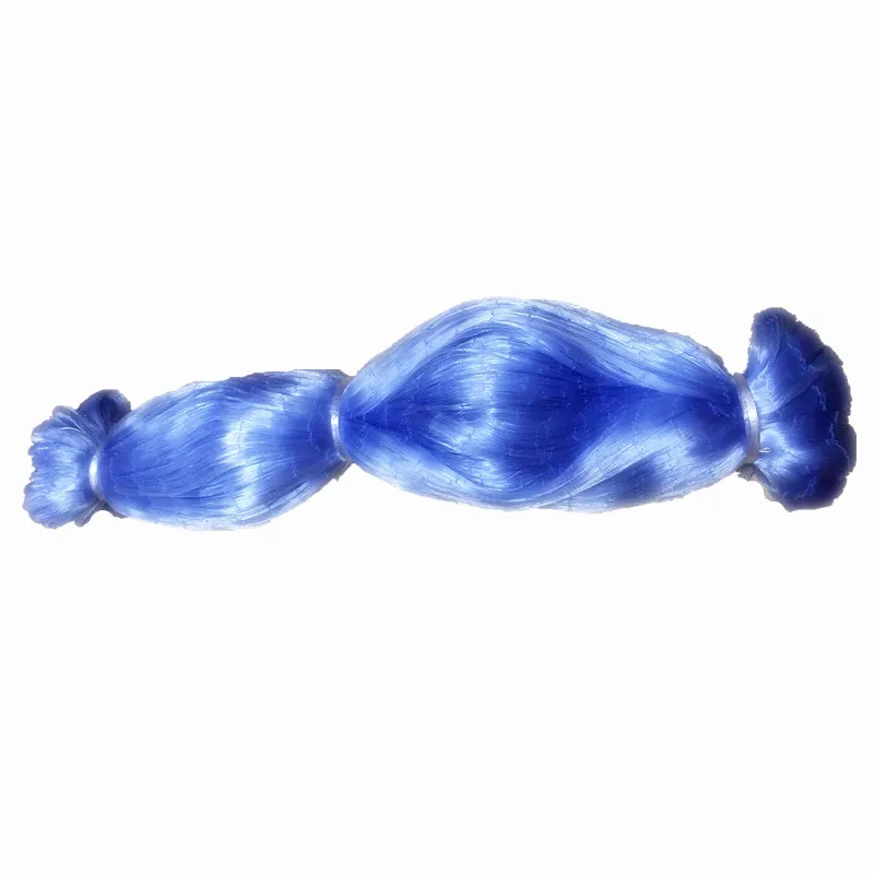 Description Picture 4 of item0.15mm Thickness Semi Finished Product Fishing Net Gill Net Monofilament Nylon Network Fishing Gear Reservoir Fish Net Supplies