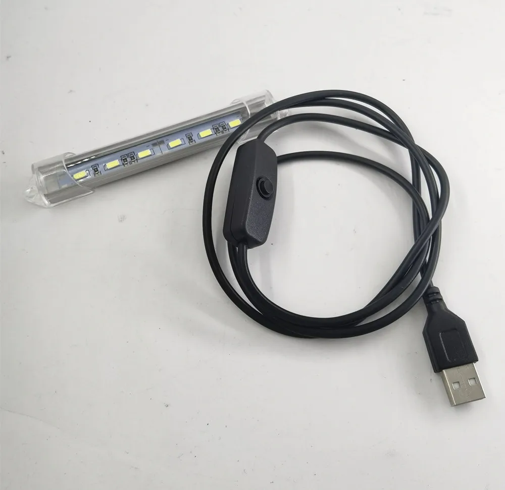 DC 5V LED Bar Light USB Powered Rigid Strip 10cm 20cm 50cm 5630 LED Strip 