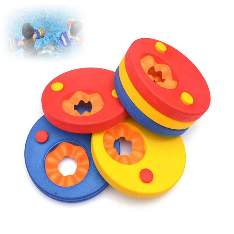 thumbnail image 2 of 6PCS Kid Arm Float Discs EVA Foam Swimming Aid Arm Band Pool Set For Boys Girls 2 of 12