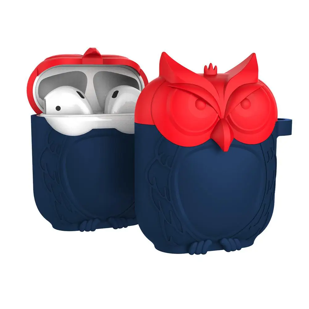 Group Vertical для AirPod уникальный гель шикарный силиконовый защитный Сова Форма r29 чехол наушников