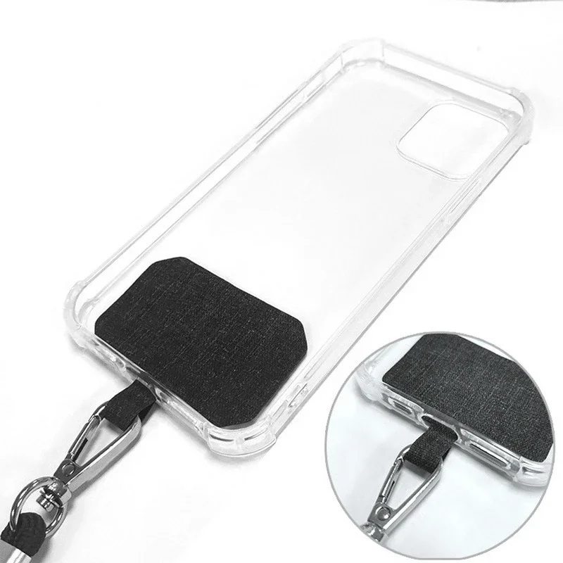 Universal Crossbody Patch Phone Lanyards Mobile Strap Lanyard Nylon Soft Rope Cell Hanging Cord Accessories | Мобильные телефоны и
