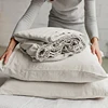 Elastic Bed Sheets Sets for Double Beds, 100% Pure Linen, Mattress Cover, Single, Queen, King Size Bed Sheet with Pillowcase 1