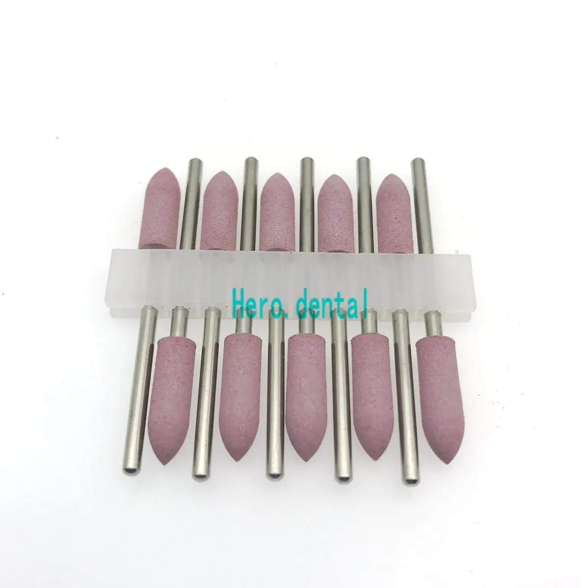10 шт. Тип 146 розовый 2,35 мм стоматологическая силиконовая резина полимерная основа скрытый протез Полировка Боры