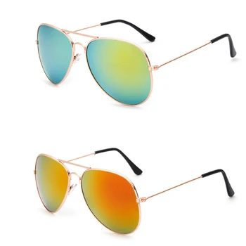 

2 pieces sunglasses Pilot Polarized Sunglasses for Women Men Classic Aviation Sun glasses Ladies Brand Design Eyewear Slim Metal