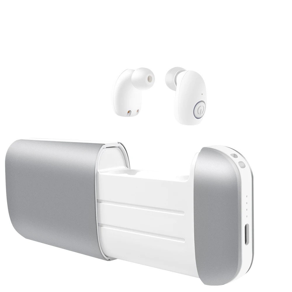 

Vansnow TWS B5 Mini Bluetooth Earphone Wireless Earbuds Stereo 2600mAh Power Bank for Sport IPX5 Waterproof with Microphone